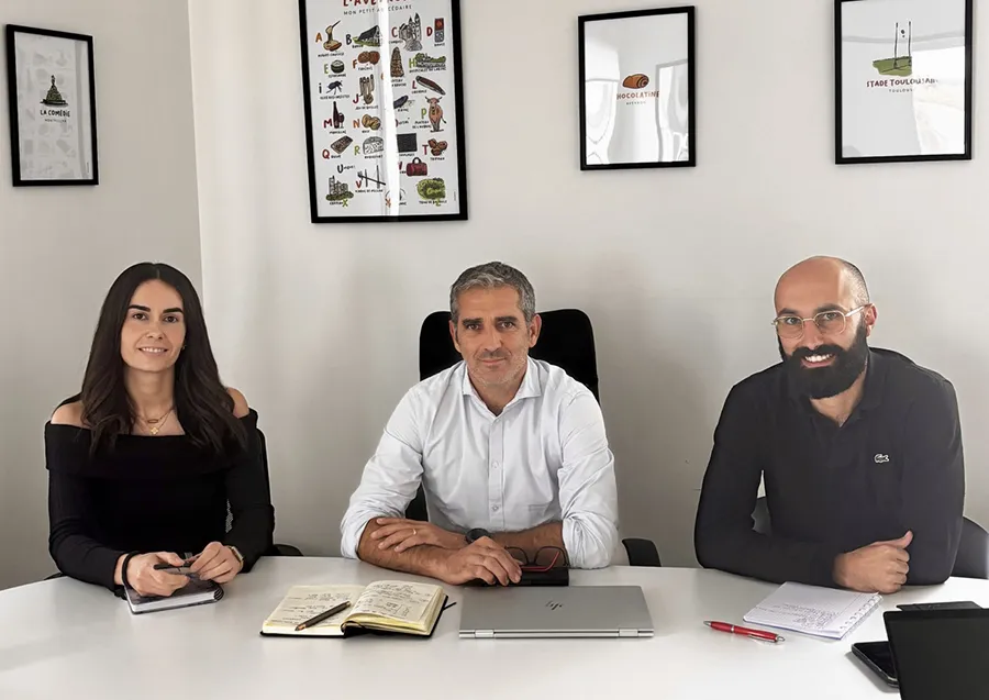 Fondateurs et directeur agence web Linov Rodez, Aveyron